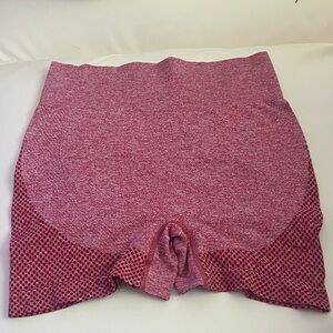 SHEIN Red Bike Shorts